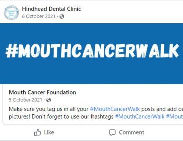 mouth cancer walk