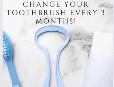 change your toothbrush